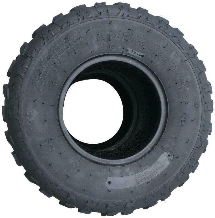 Set of 2 19x7-8 ATV UTV Tubeless Sport Tires R4612