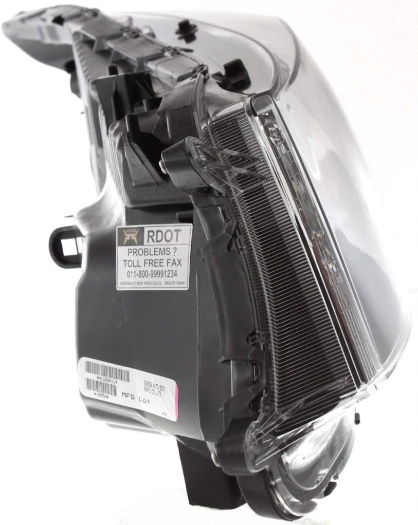 Driver Side Headlight for Honda Accord Sedan C158517