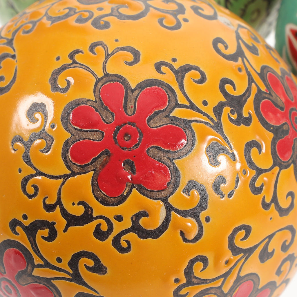 Blue Mosaic Ceramic Decorative Orbs U905