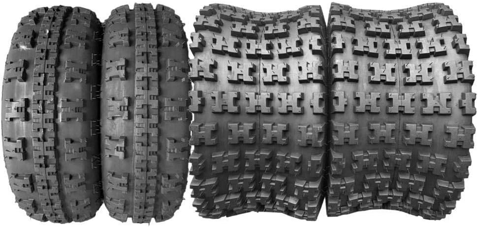 Set of 4 ATV Tires 21x7-10 Front & 20x10-9 Rear 4PR W185104