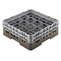 16 Compartment Full Size Glass Rack with 2 Extenders Q995