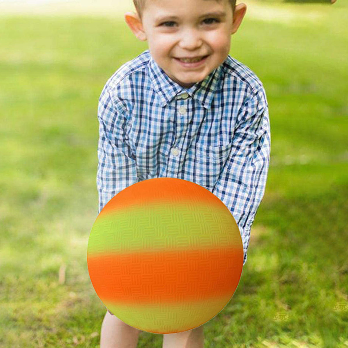 8.5Inch Rubber Bouncy Inflatable Balls O94612