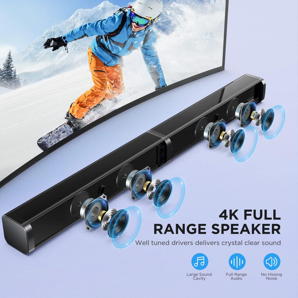 2.1 CH Ultra-Slim Sound Bar with Subwoofer M242962