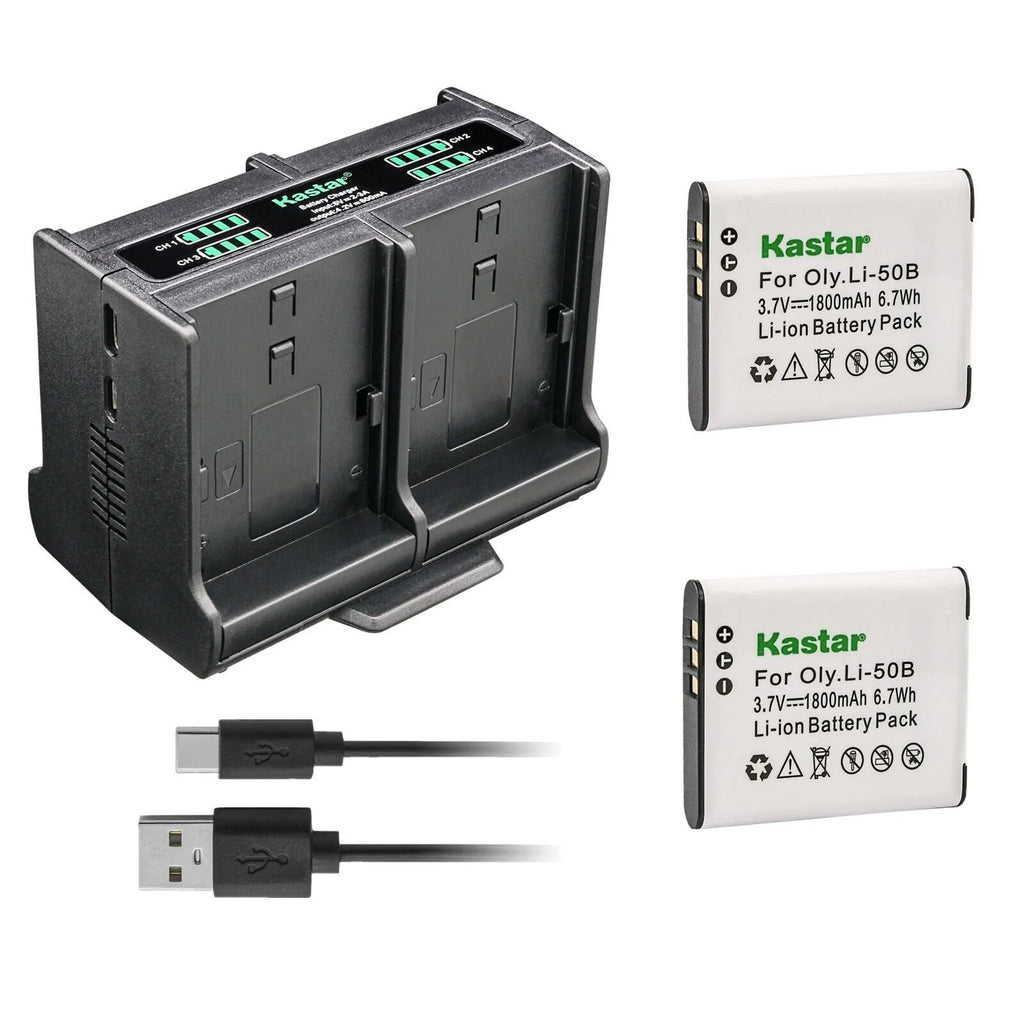 2-Pack Battery and Quadruple Charger S671