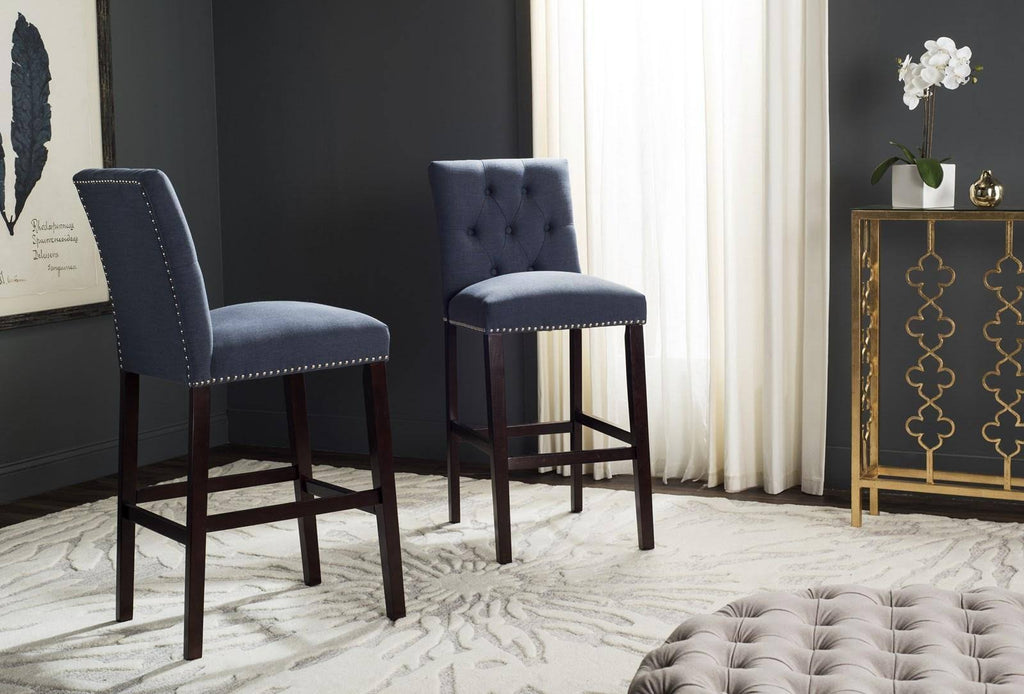 Navy Espresso Bar Stool Z571