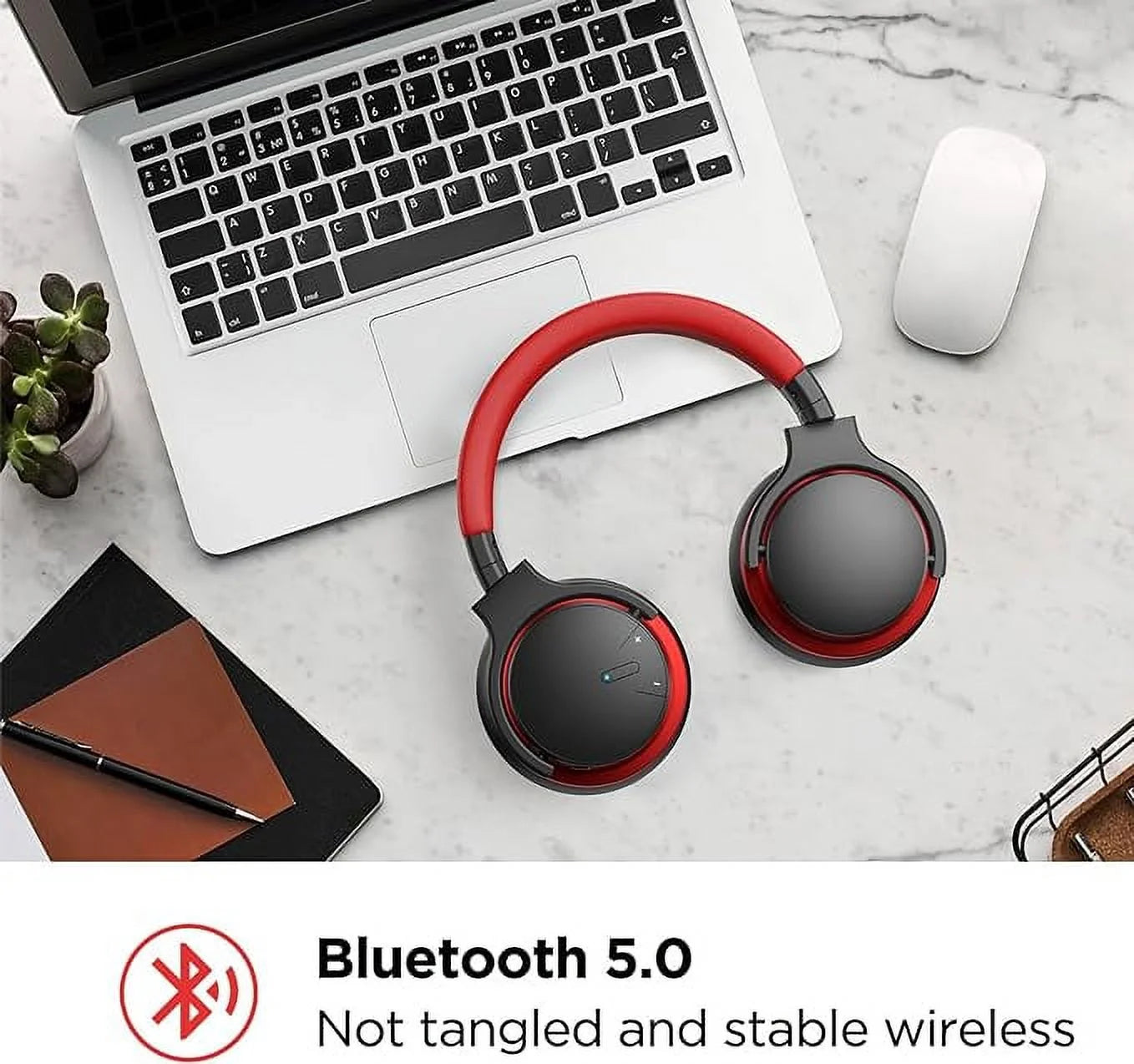 Open Box Active Noise Cancelling Over Ear Bluetooth Headphones U1502