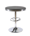 Black Swivel Bar Table O948