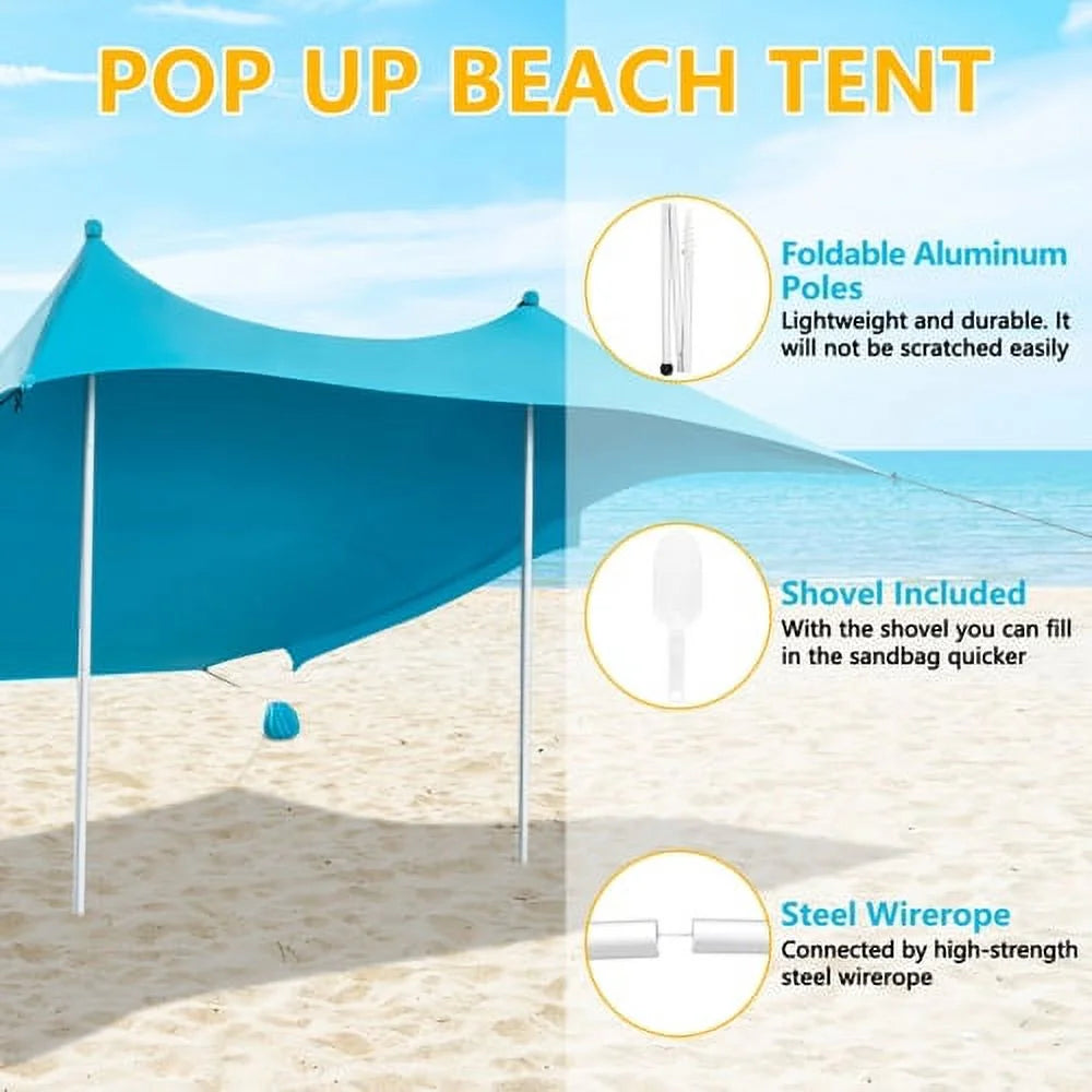 Pop Up Beach Tent with Carrying Bag K25470