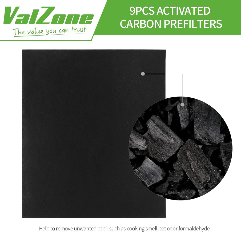 3 Pack True HEPA Filters with 9 Extra Carbon Filters Q11315
