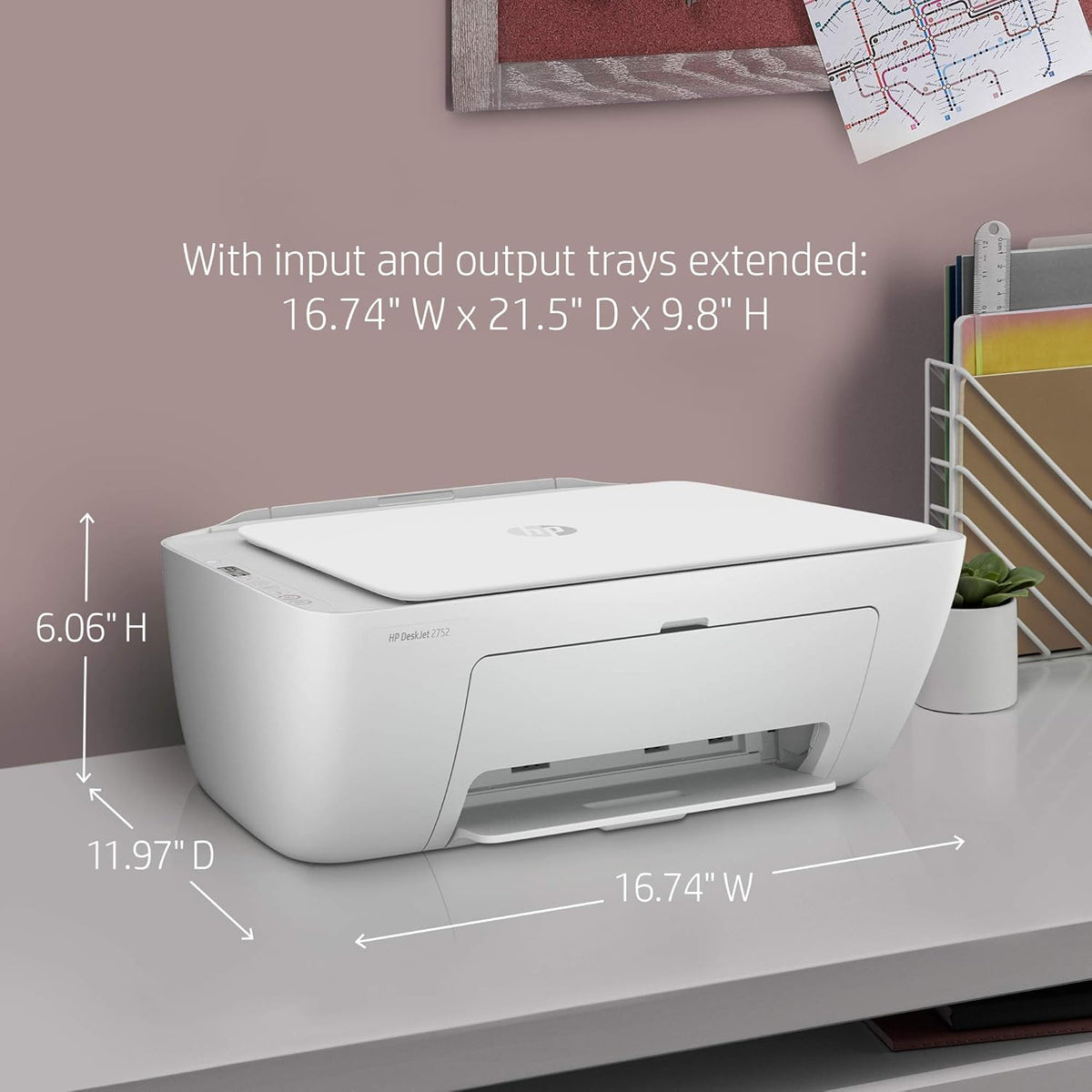 HP DeskJet Wireless All-in-One Color Inkjet Printer F9422