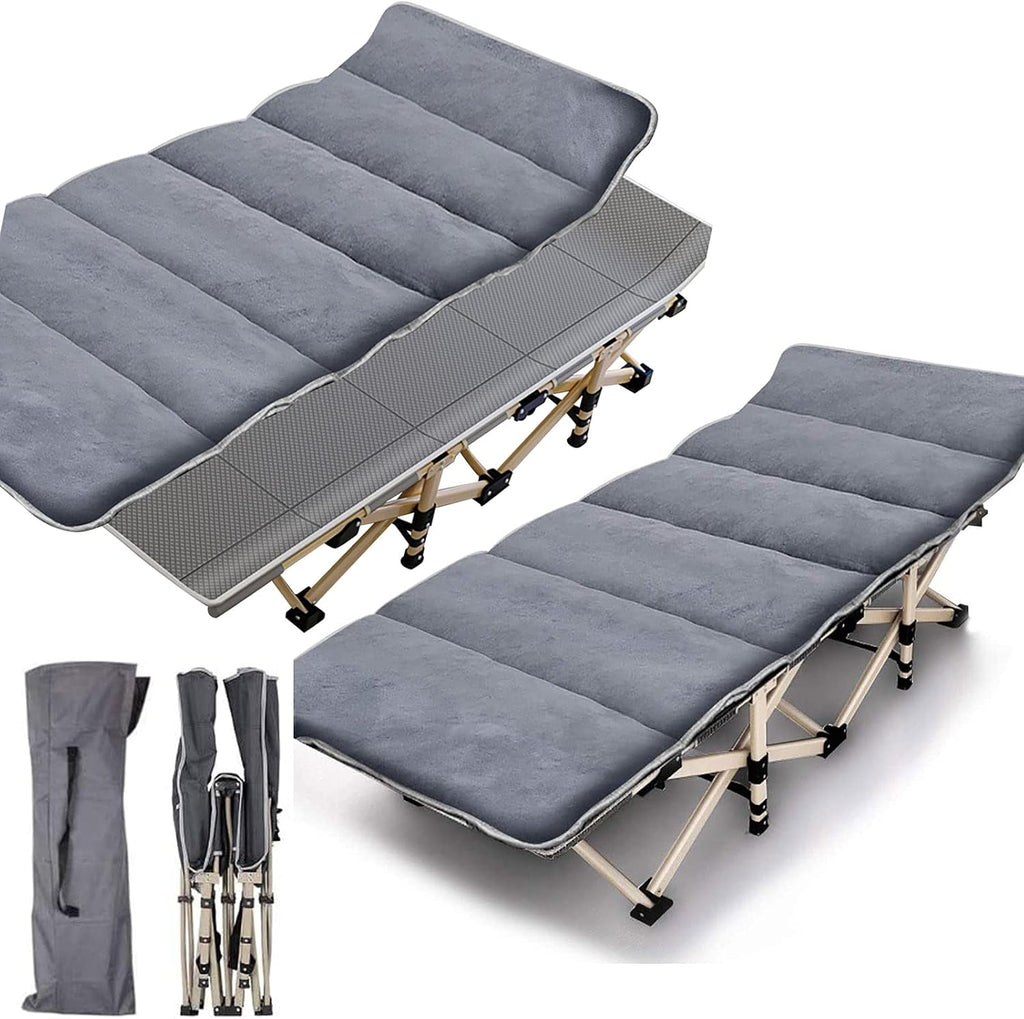 Camping Cot Folding Bed with Carry Bag C465732