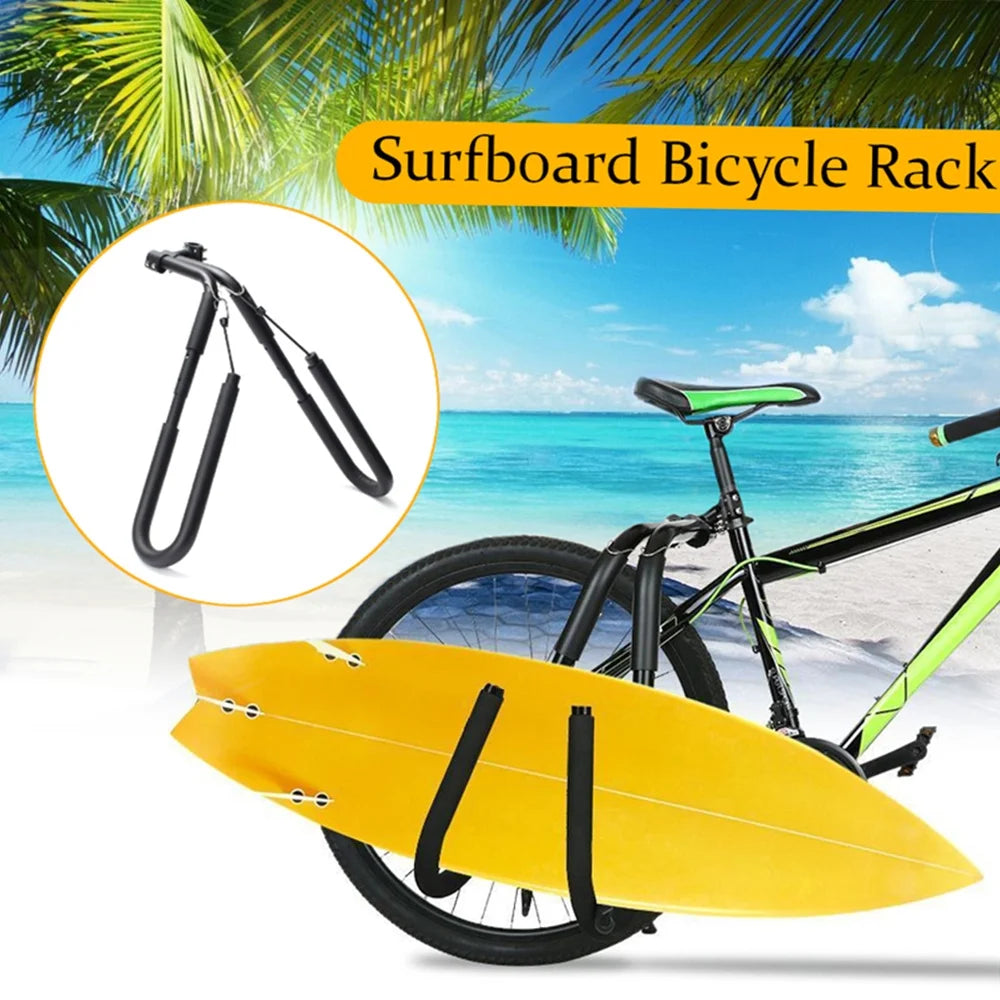 Surfboard Bicycles Carrier Rack Bike Skimboard Side Kiteboard Holder N20097