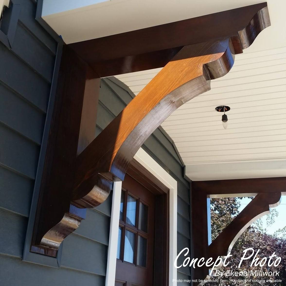 Douglas Fir Traditional Outlooker H949804
