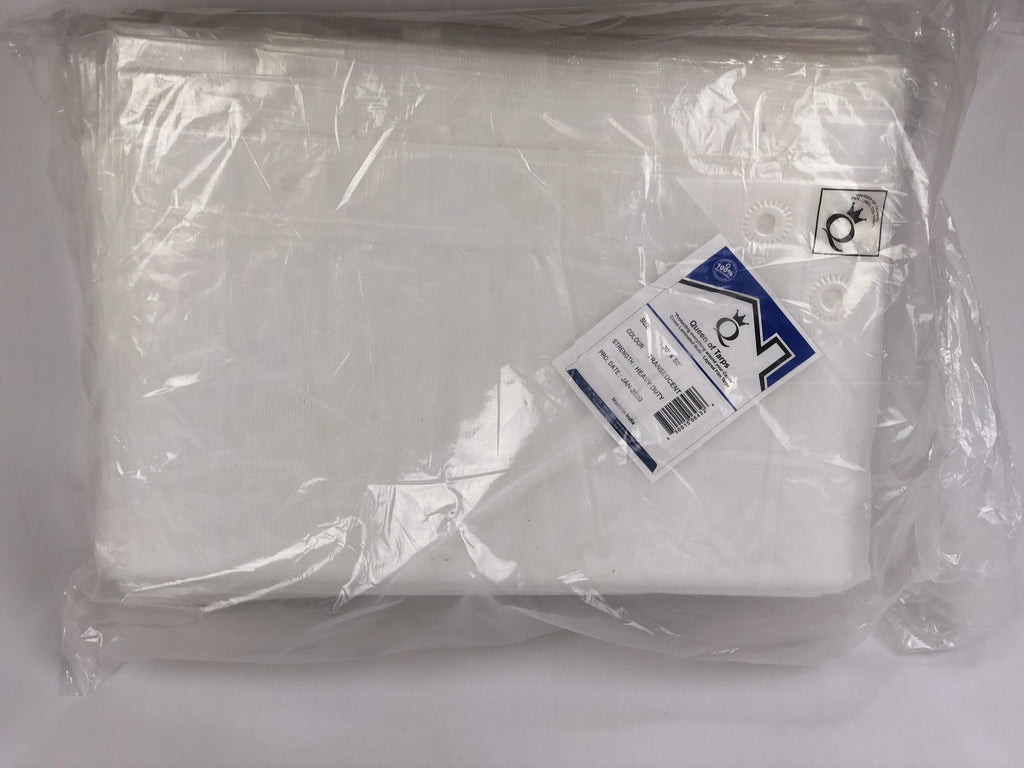 30x50 Heavy Duty Translucent Polymer Tarp M444
