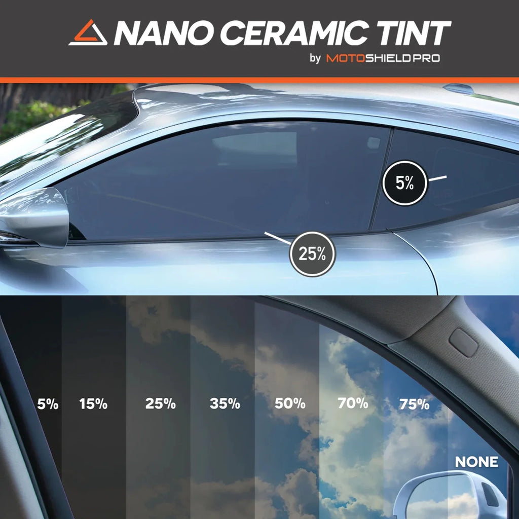 Ceramic Window Tint Film Front Windshield 70% Q8057