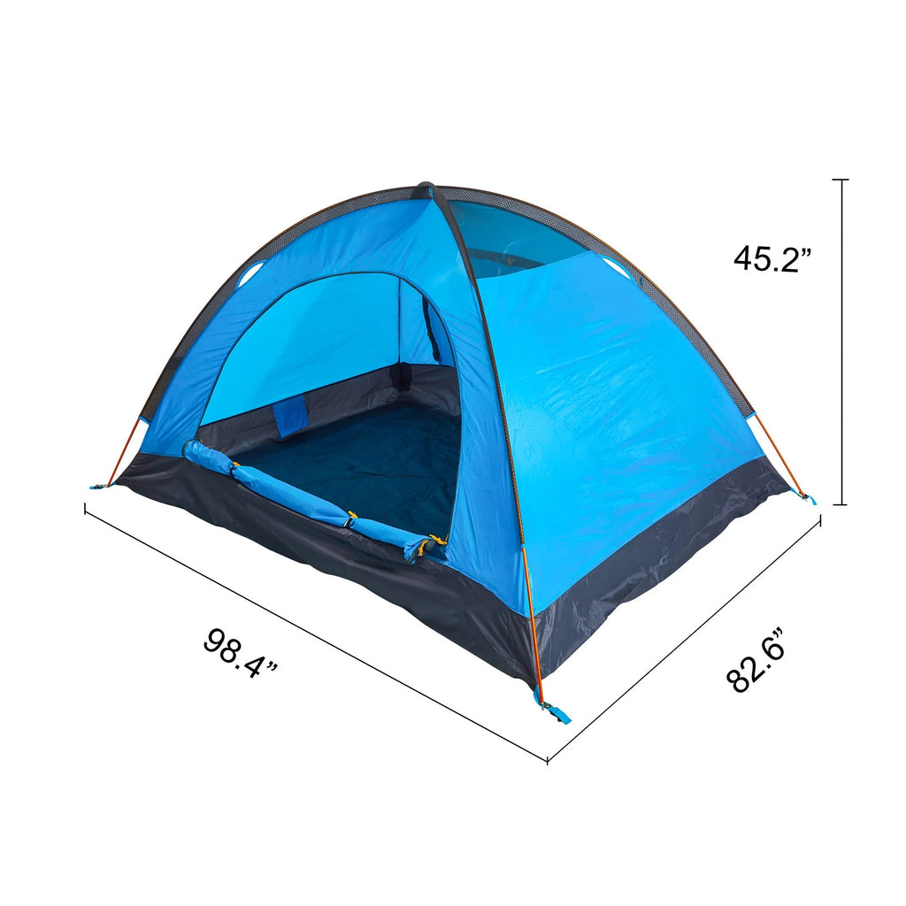 Portable Backpacking 2-3 Person Tent with Carry Bag B365246