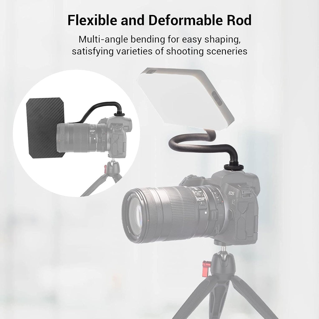 Matte Box for DSLRs and Mirrorless Cameras with Carbon Fiber Flag Board O54008