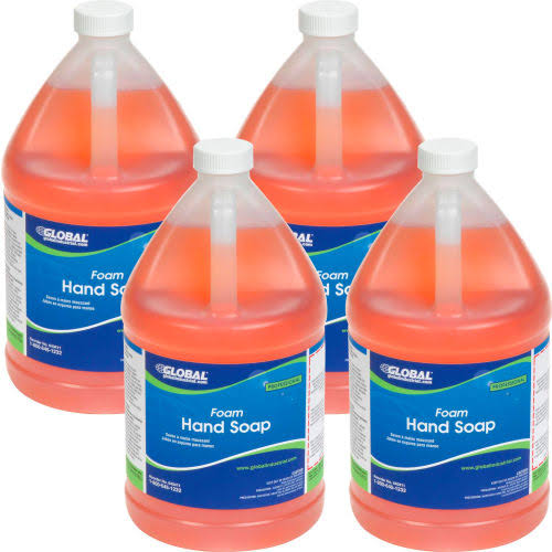 Foam Hand Soap - Case of Four 1 Gallon Bottles X82360