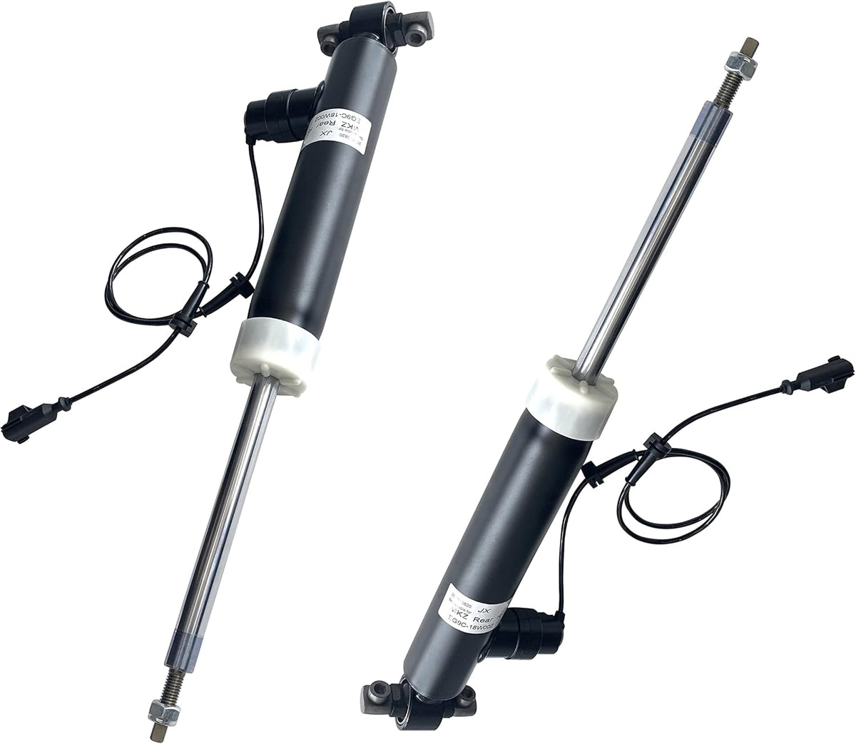 Pair Left & Right Rear Air Shocks Absorber and Struts Set with Electronic Y527636
