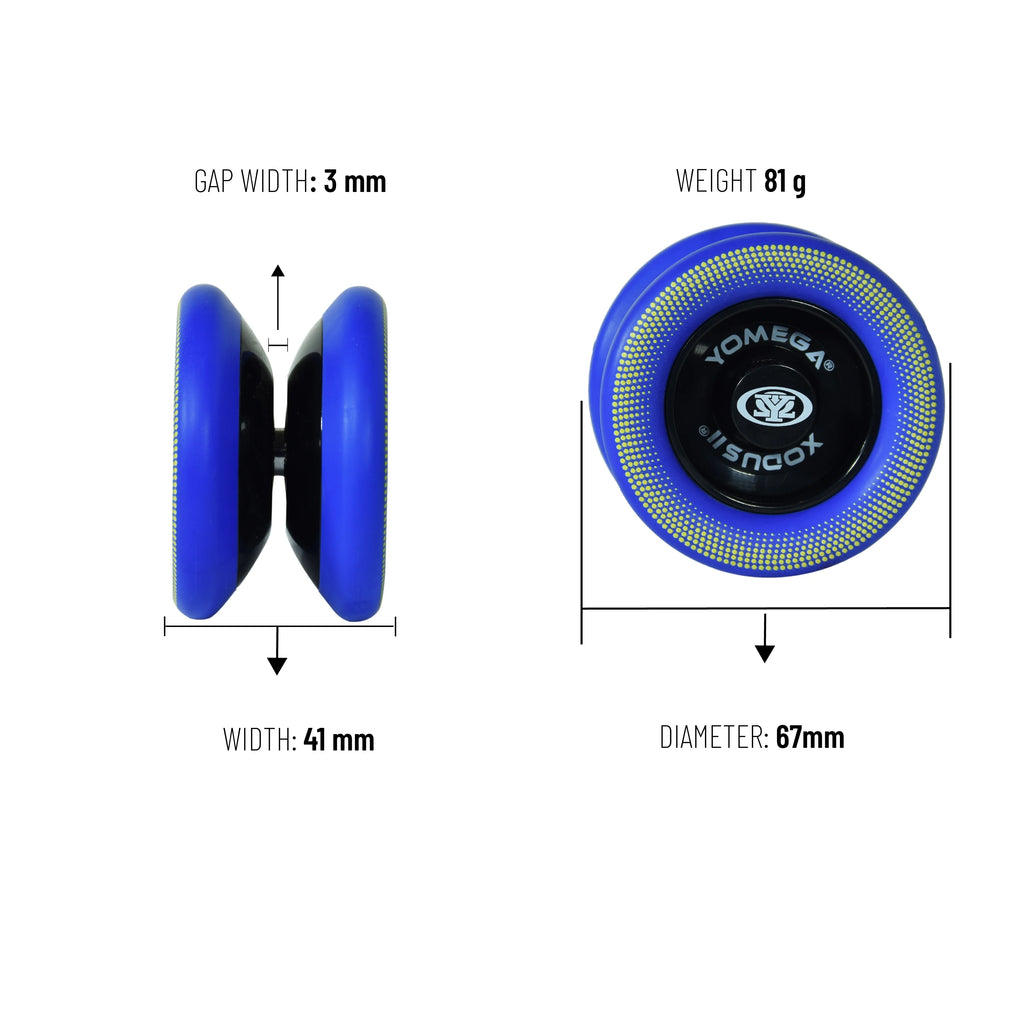 Black Blue Professional Responsive YoYo R806