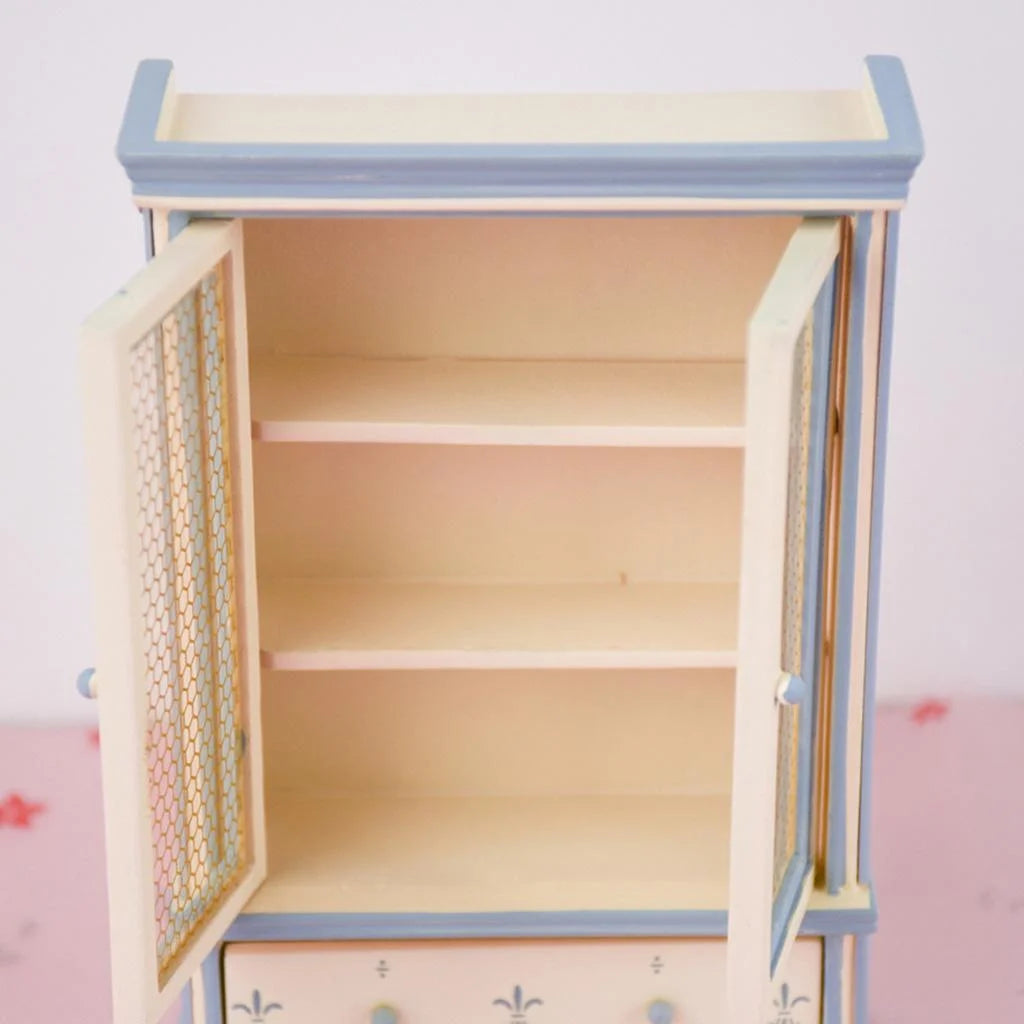 1:12 Dollhouse Cabinet Wardrobe Decoration J203