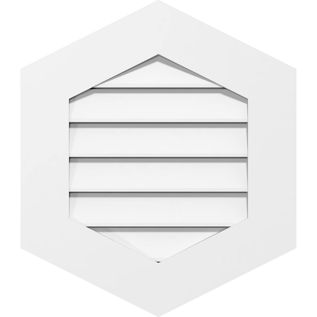 PVC Gable Vent 9/12 Pitch L291200