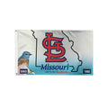 St. Louis Cardinals License Plate Flag C7293