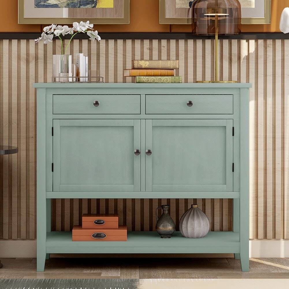 Green Console Table Sofa Table O322