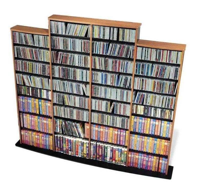 Quad Width Wall Storage Cabinet Black J5959