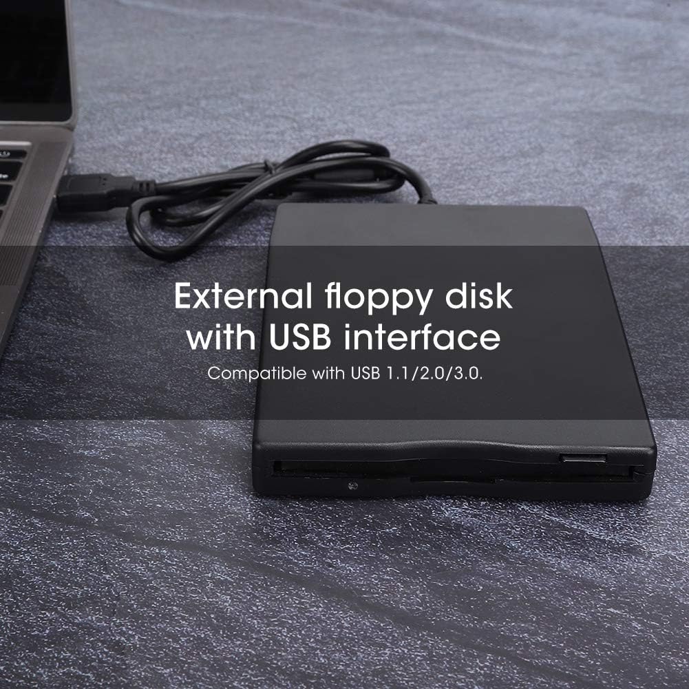 Portable USB 3.5 inch Floppy Disk Reader, Pack of 2 Y82821