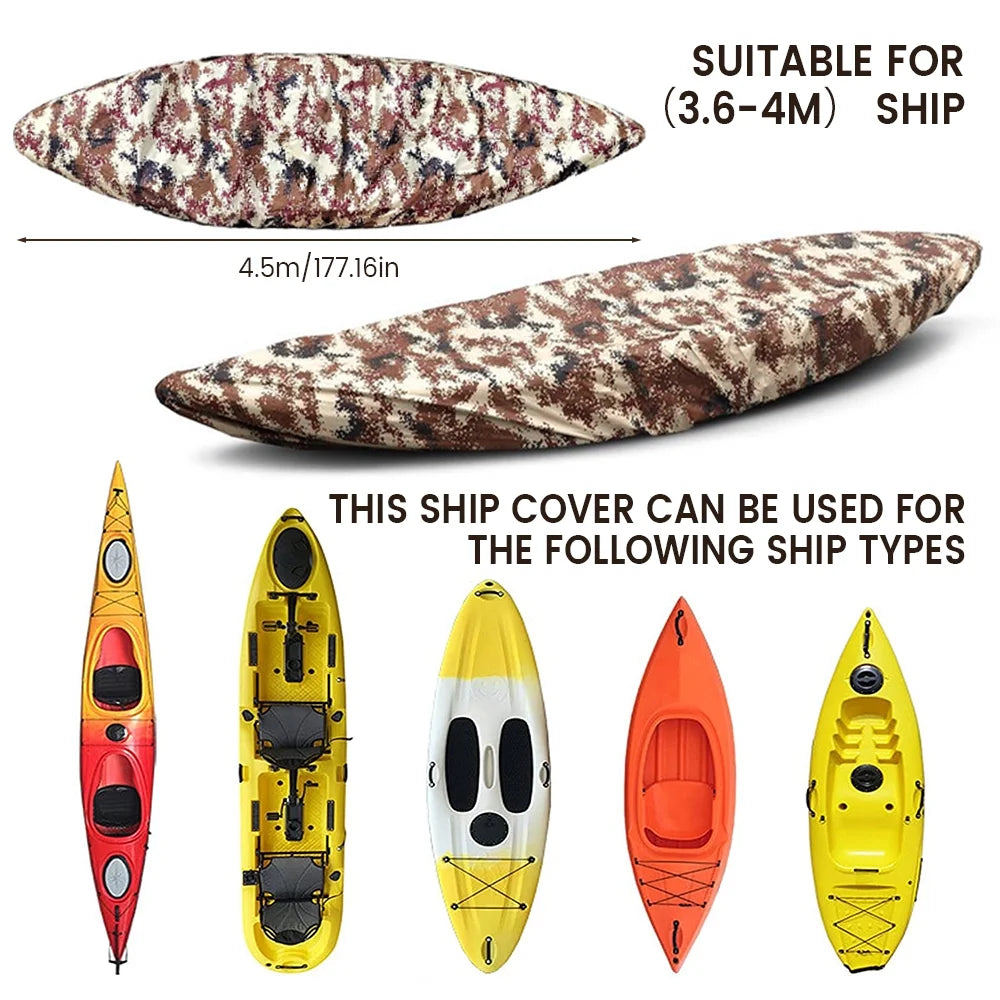 Waterproof Kayak Canoe Cover, 3 Size to Choose I787