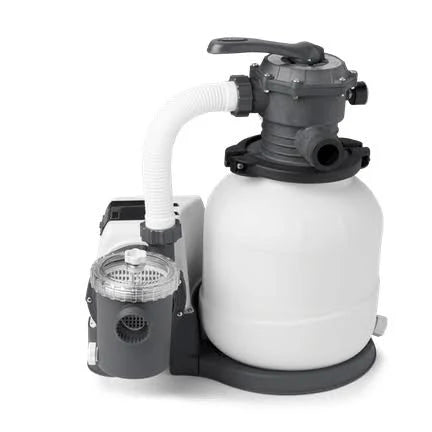 Above Ground Pool Sand Filter Pump with Automatic Timer I9394