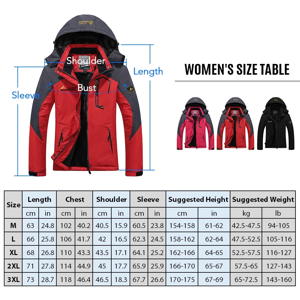 Waterproof Shell Ski Jacket R82975