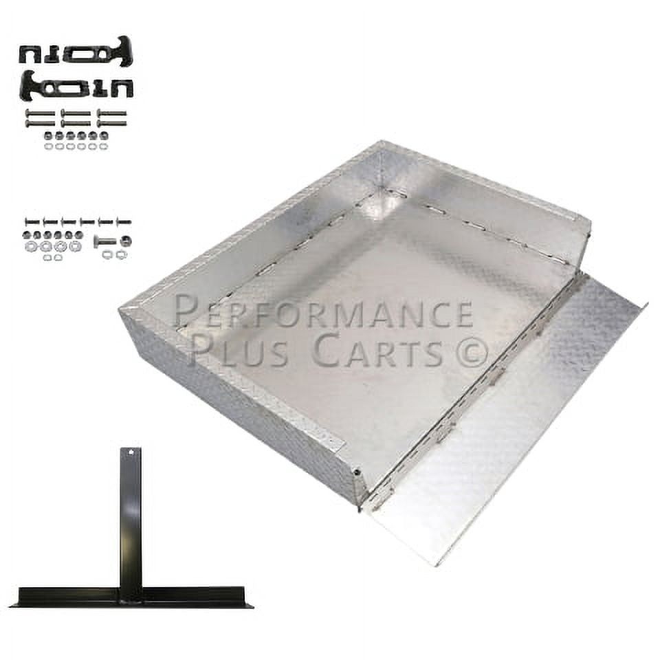 Aluminum Diamond Plate Utility Cargo Box with Brackets V559868