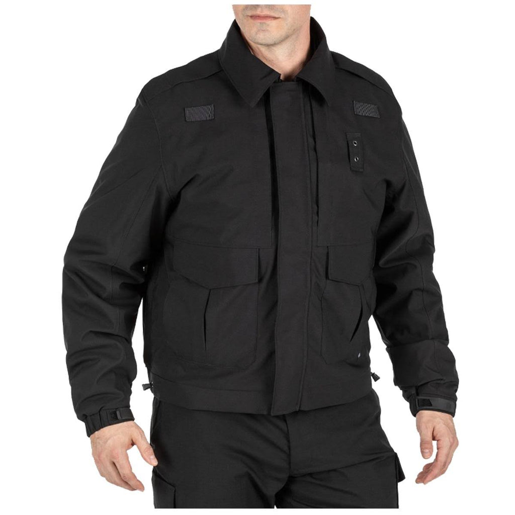 Black 3XL-Long 4-in-1 Patrol Jacket R651