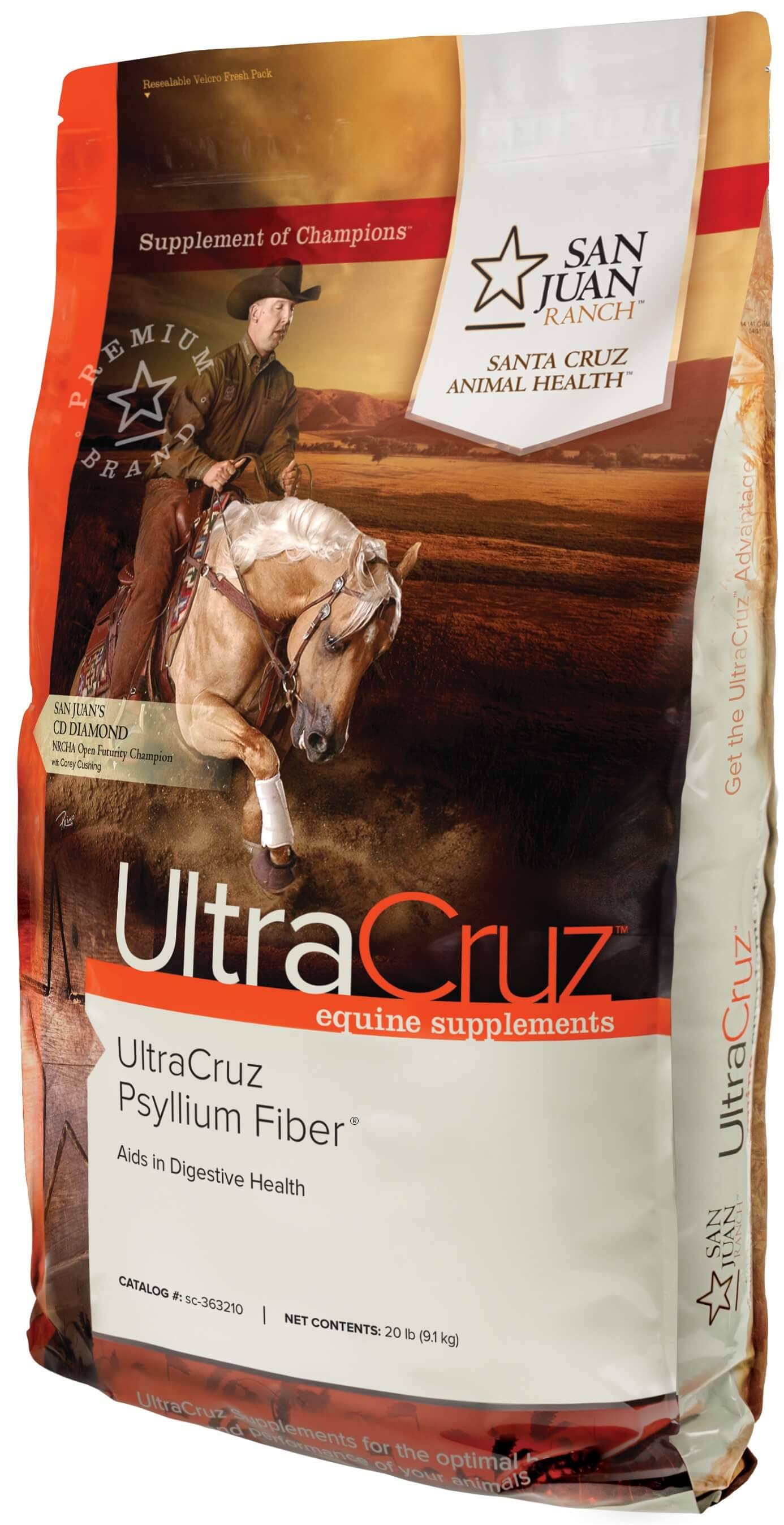 Equine Psyllium Fiber Supplement, 20 lb, Pellet D432