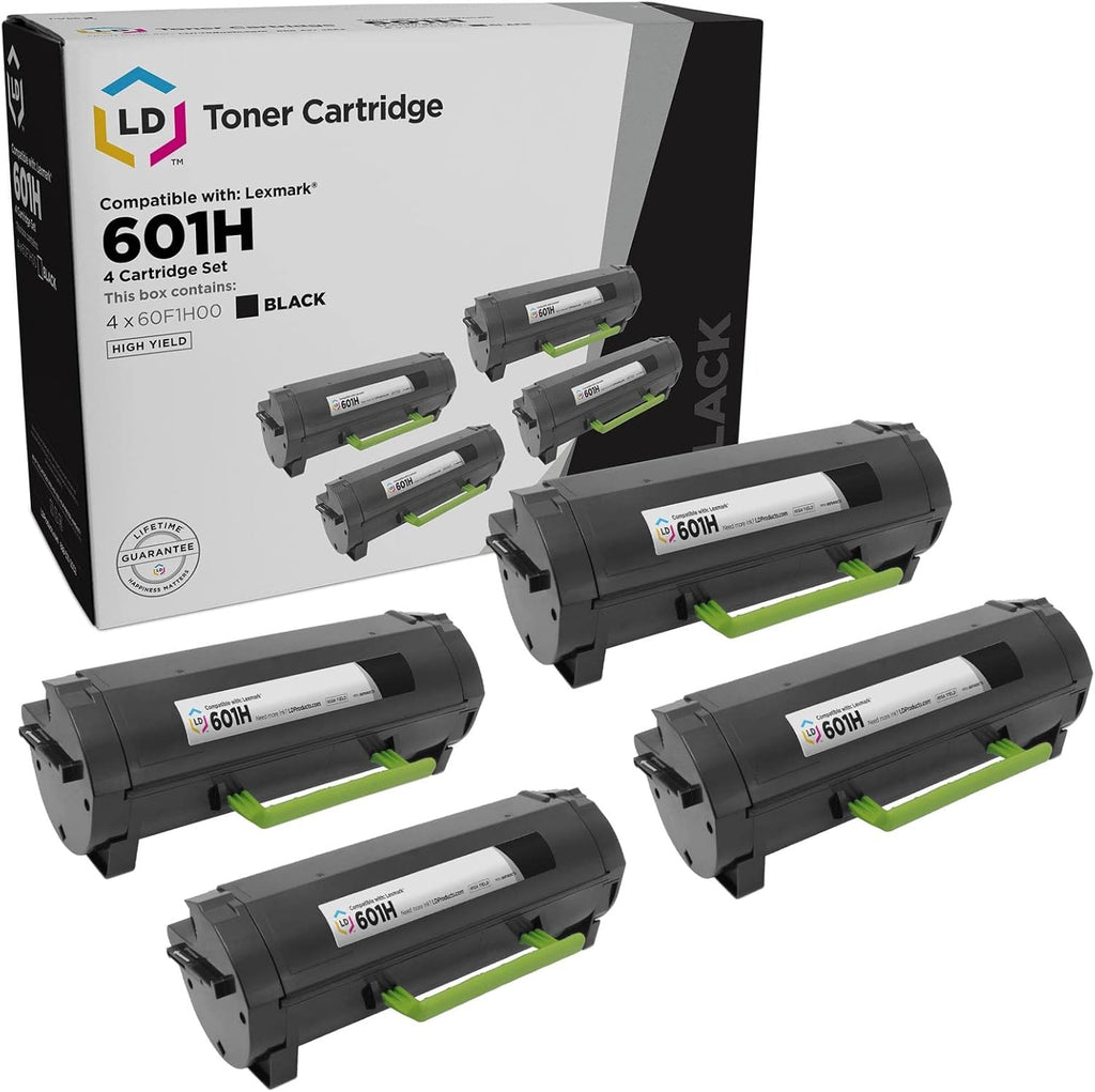 Black 4-Pack Toner Cartridge T7411