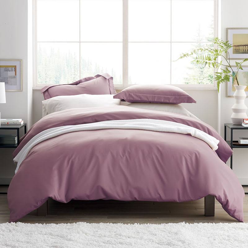 Ivory Queen Supima Cotton Sateen Duvet Cover M202651