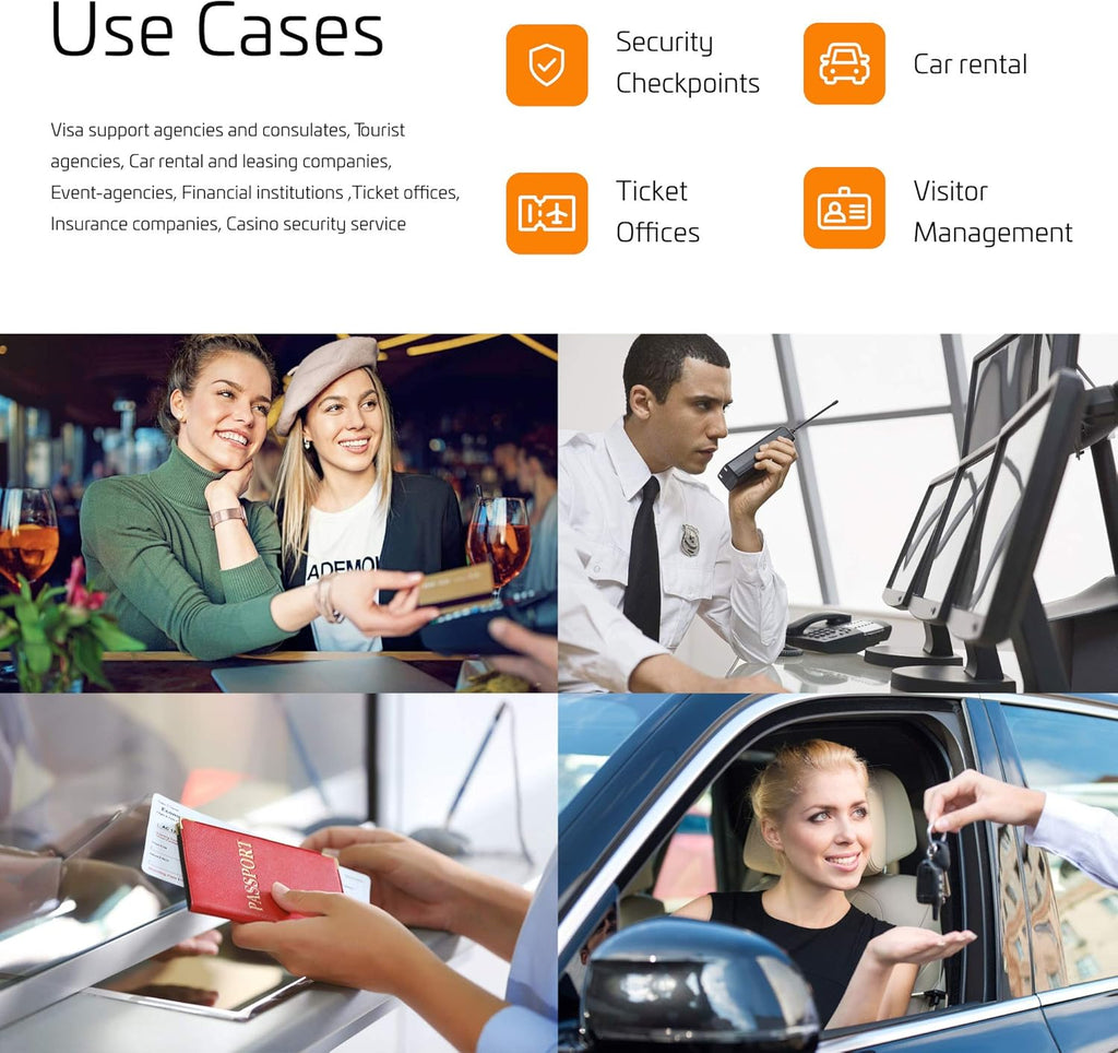 Passport and Driver's License Scanner with Global Software O2273