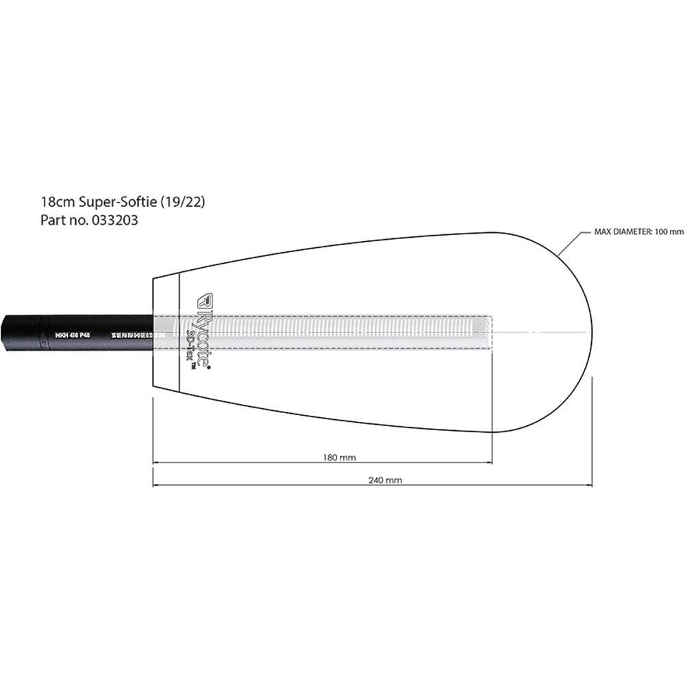 Super-Softie Windshield 18cm M85466