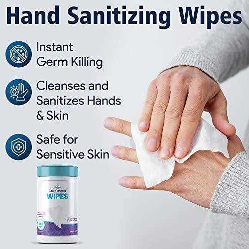 Alcohol Sanitizing Wipes - 1,200 Count - 75% Alcohol V38680
