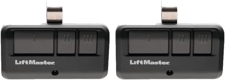 3-Button Visor Clip Garage Door Opener Remote Control, Pack of 2 P225012