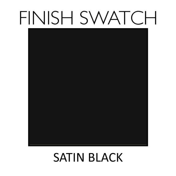 Satin Black 4-Piece Bathroom Accessory Kit Q700842