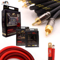 0 Gauge 100% Copper Amplifier Installation Wiring Kit with 20 feet Copper Wire O87924