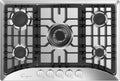 30" Stainless Steel Gas Stove Cooktop with 5 Burners J72346