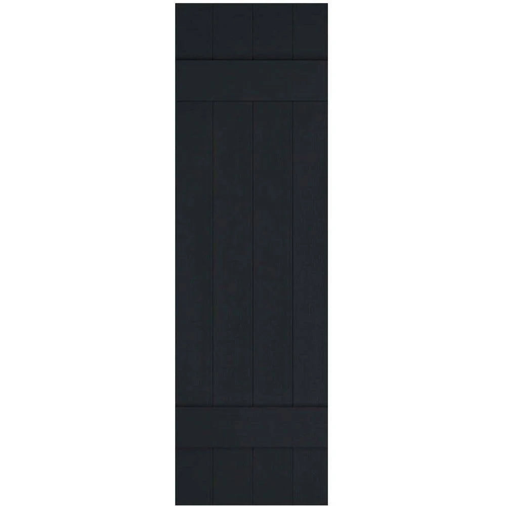 Vinyl Board-n-Batten Shutters, Per Pair E479101