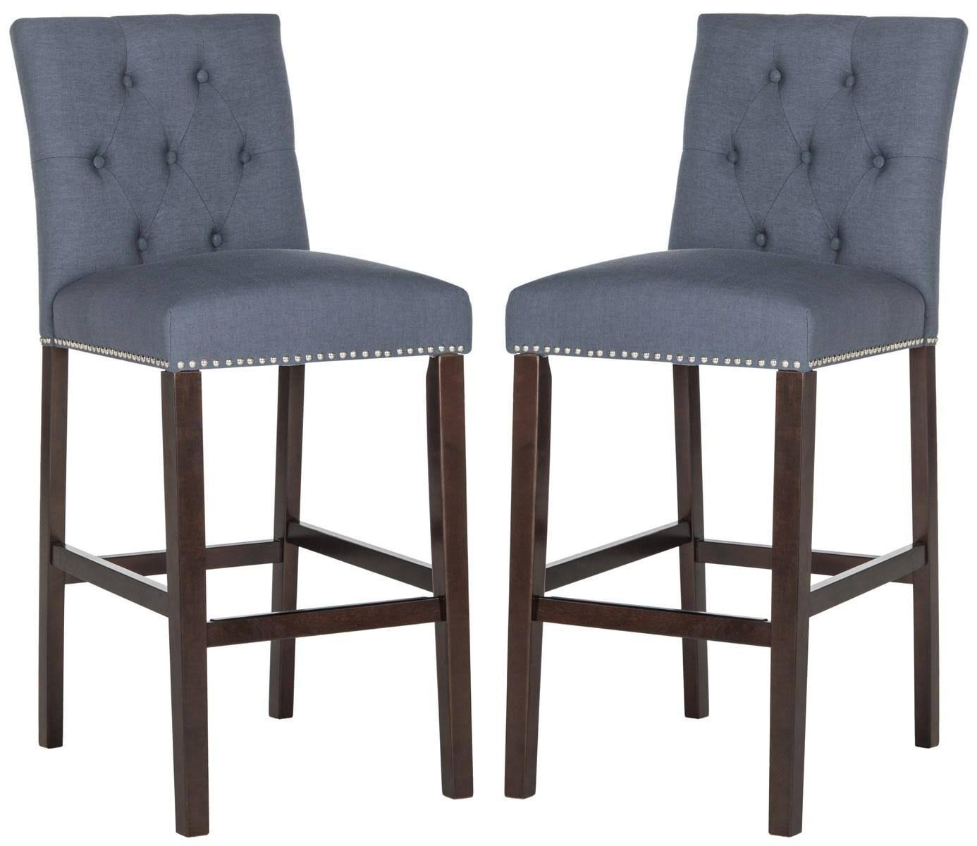 Navy Espresso Bar Stool Z571