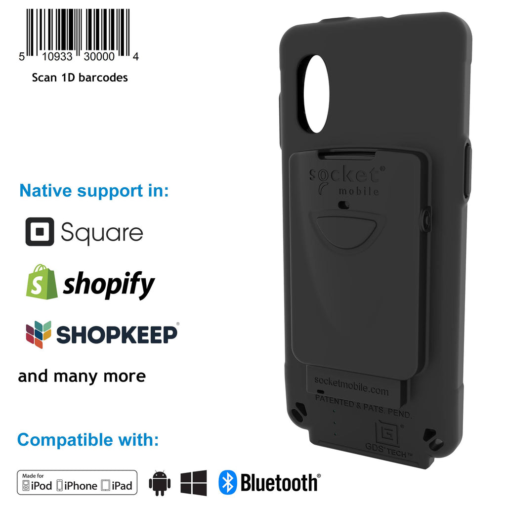 Wireless Bluetooth Linear Imager Scanner S345