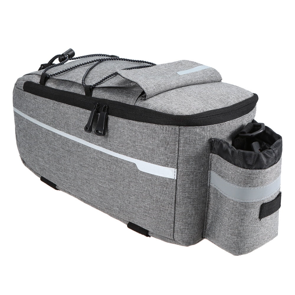 Insulated Trunk Cooler Bag Cycling Bicycle Rear Rack Storage Luggage Bag Reflective MTB Bike Pannier Bag Shoulder Bag I206