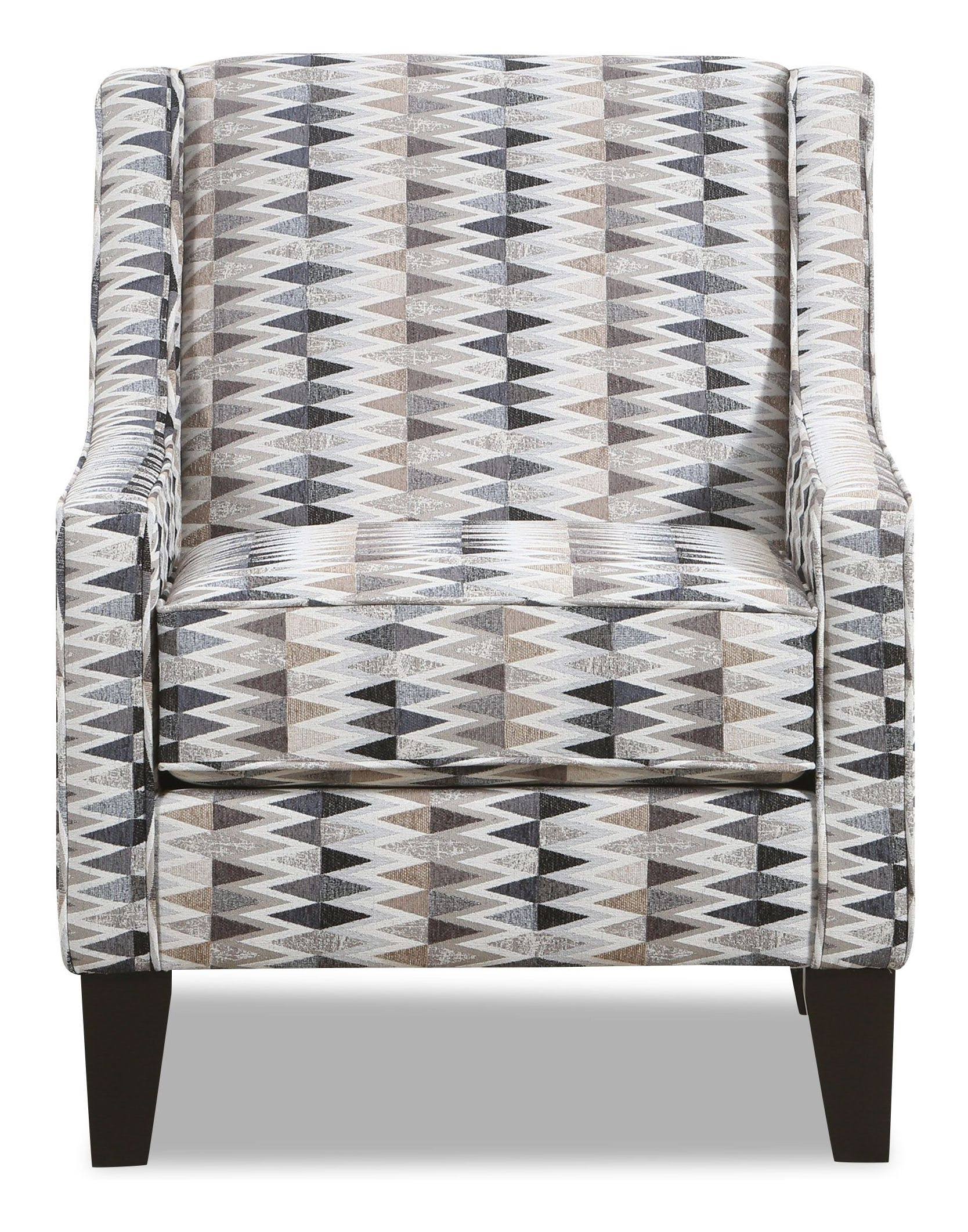 Jagged Earth Accent Chair with Polyester Material P556